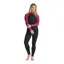 C-Skins Surflite 4:3 Women's GBS Back Zip Steamer Raven/Wine